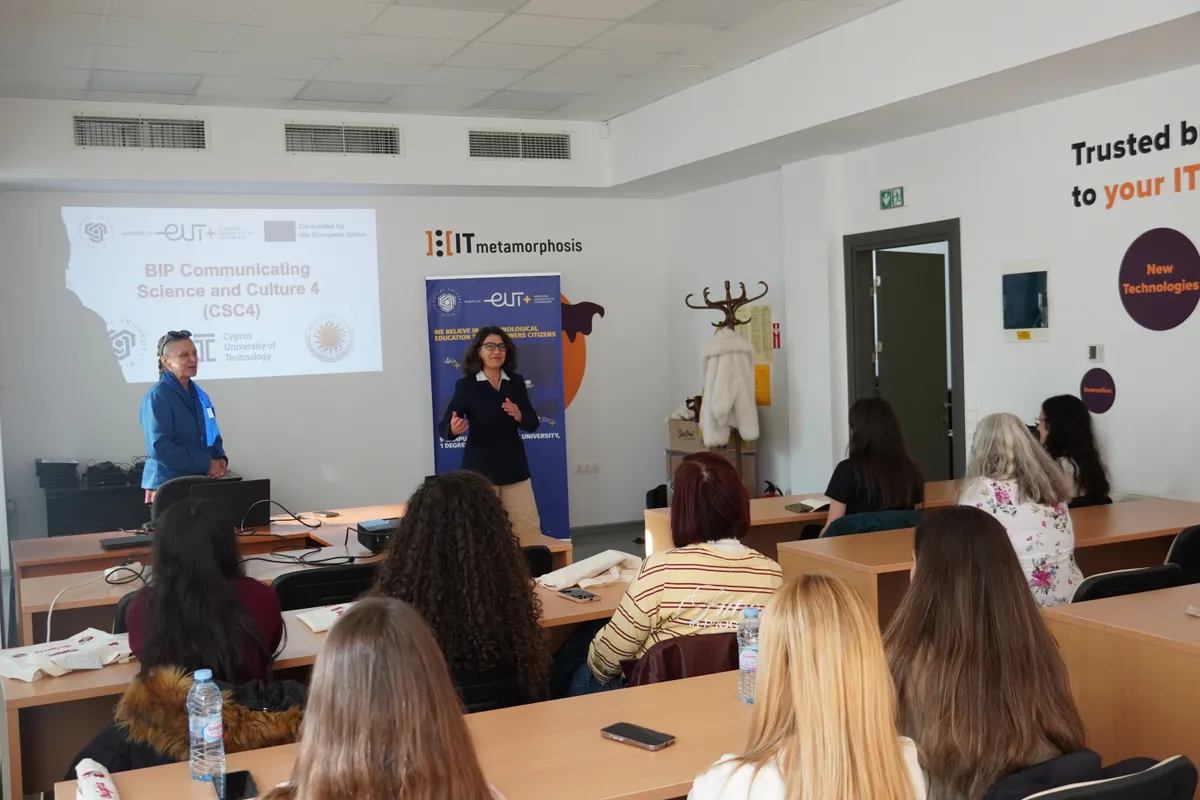 Започна Смесената интензивна програма по Еразъм+ „Communication Science and Culture 4“