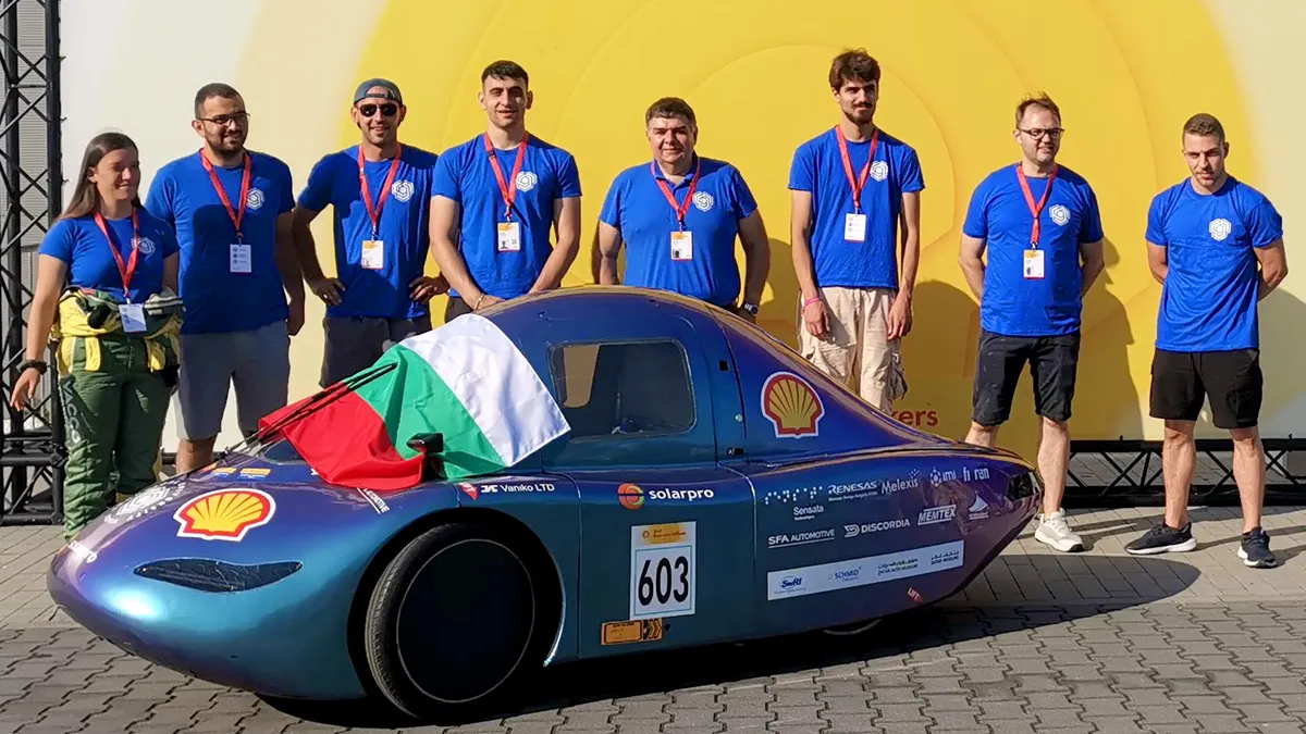 Техническият университет – София триумфира с бронз за България на Shell Eco-marathon 2026