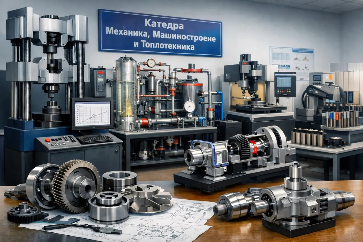 Механика, машиностроене и топлотехника