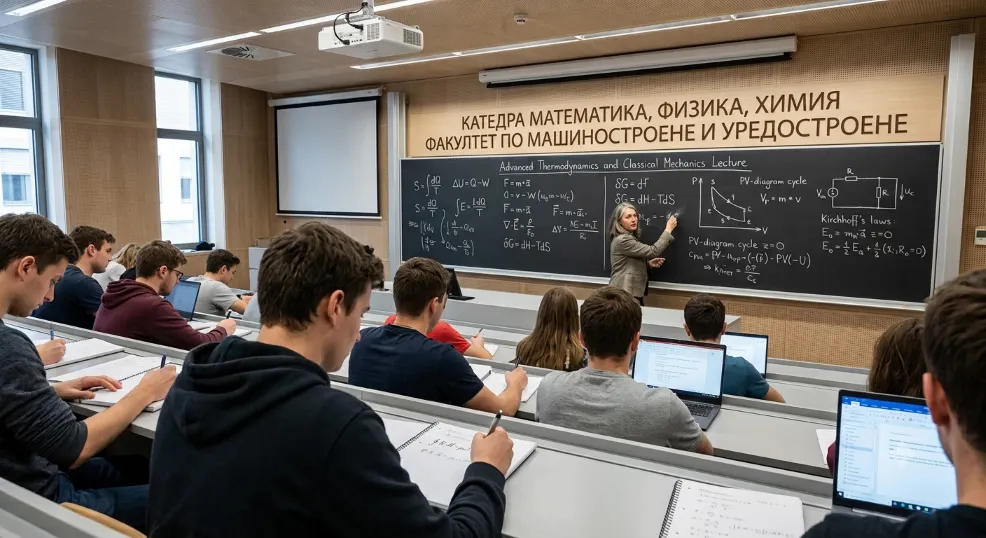 Математика, физика, химия