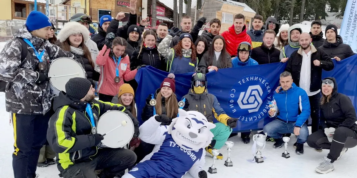 The Technical University – Sofia is the vice-champion of the University Winter Games and Winter University 2026