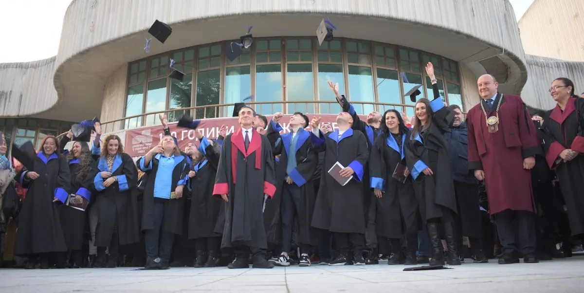 Ceremonial diploma awarding ceremony for the graduates of the 2024 cohort from the Institute of Philosophy and College-Slivene to TU - Sofia