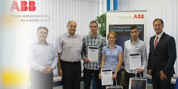 The "Jürgen Dormann" Foundation of ABB awards scholarships to students at the Technical University of Sofia