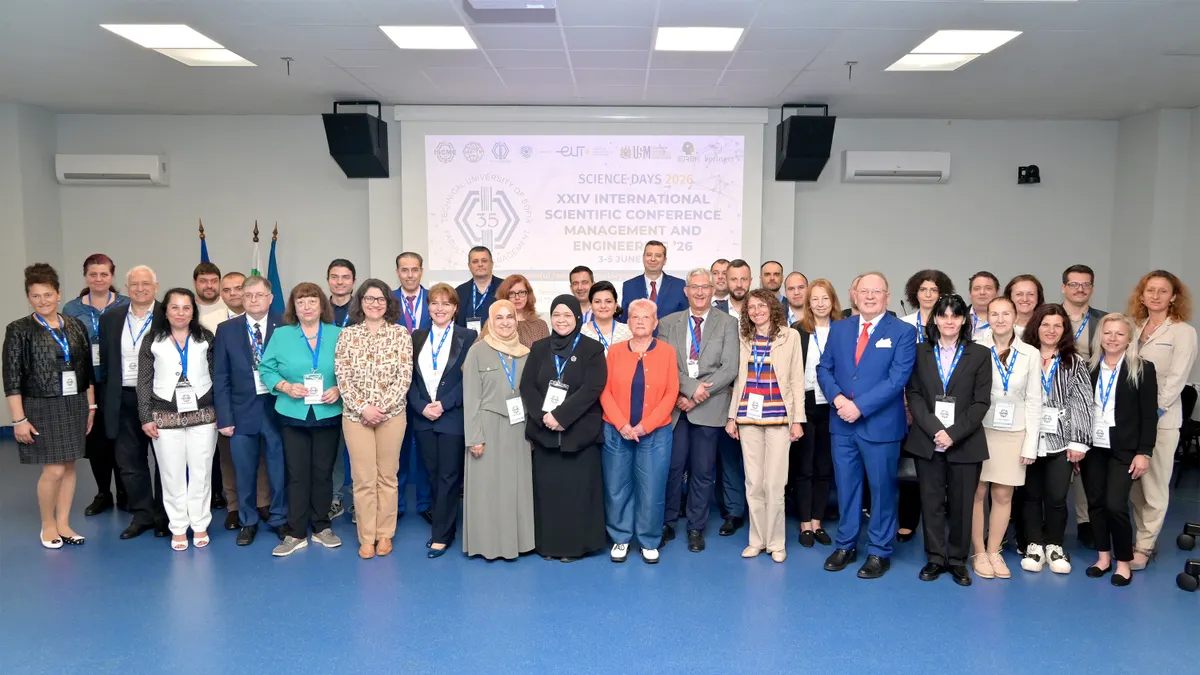 The 24th International Scientific Conference "Management and Engineering" was officially opened at the Technical University – Sofia