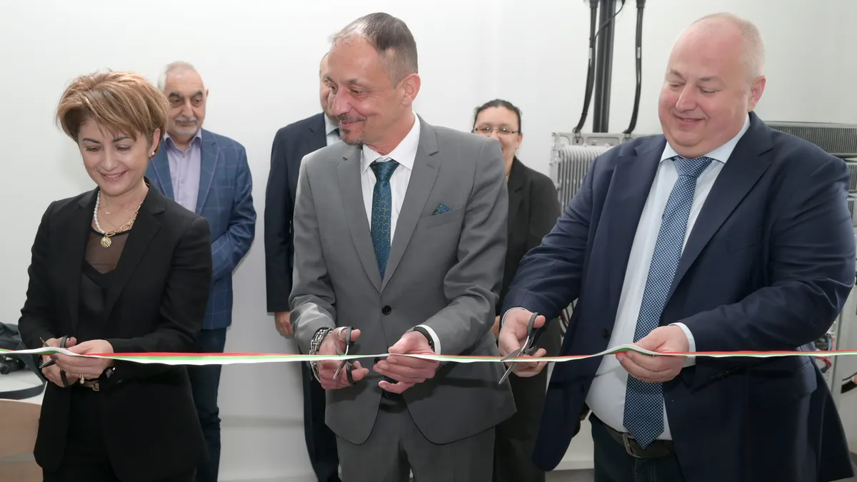 A new specialized laboratory for 5G technologies has been opened at the Technical University - Sofia