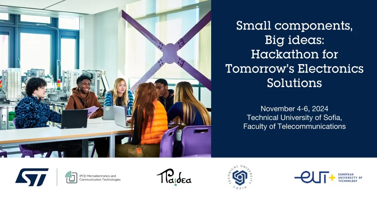 Small components, big ideas: Hackathon for tomorrow's electronic solutions