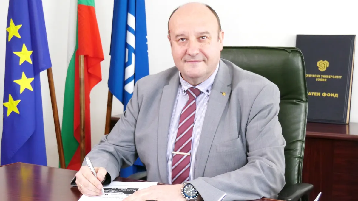 Greeting from the Rector of the Technical University – Sofia, Prof. Dr. Eng. Ivan Králov, to the freshmen